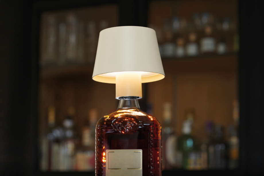 Aldi touch dimmable lamp with bottle adaptor