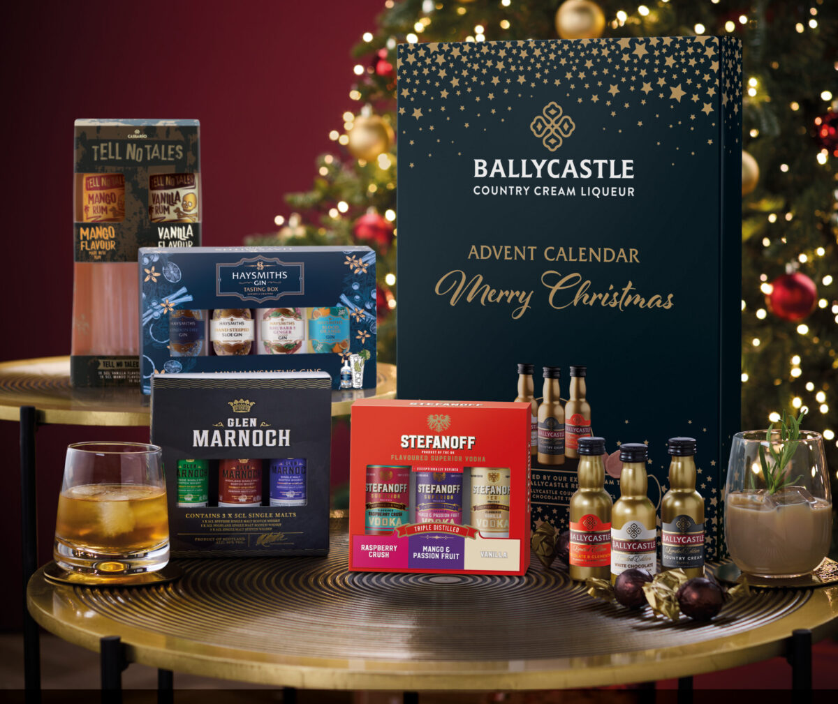 Aldi's range of boozy gift sets